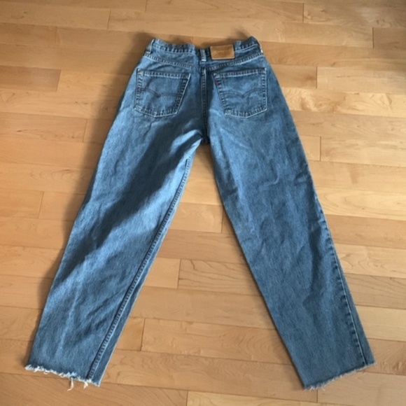 Levi's Blue straight Leg Jeans - Picture 7 of 9